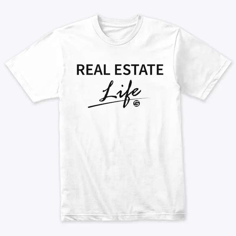 Real Estate Life - Black Logo