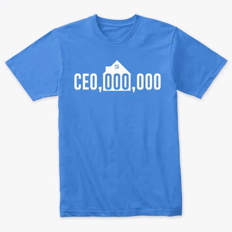 CEO Millionaire - White Logo