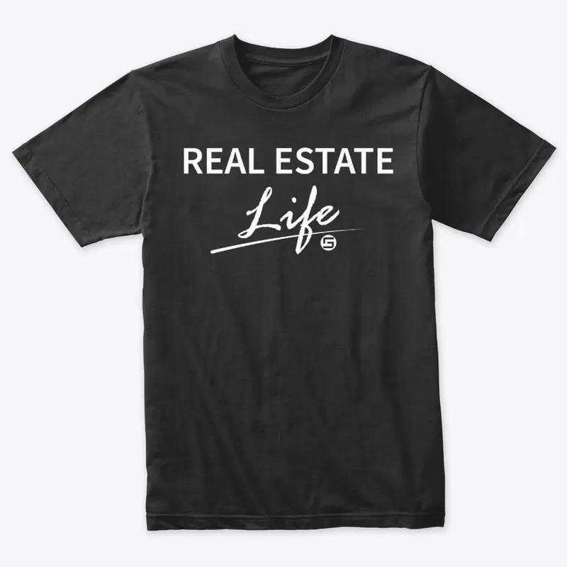 Real Estate Life - White Logo