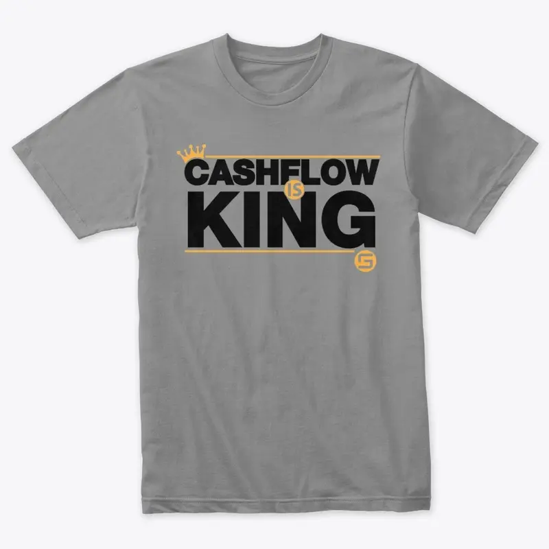 Cashflow Is King - Black Logo